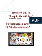 Pe 2018 - Escuela 10