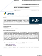 Documento Objeto Extraviado Correios