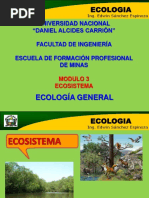 Modulo Tres - Ecosistemas