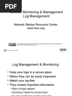 Log Management Tenshi