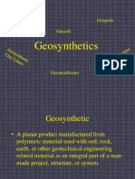 Geosynthetics: Geotextiles Geogrids Geocell