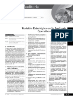 Revision Estrategica de La Auditoria de Gestion