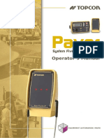 Topcon System V Operation and Parts Manual D717410115 PDF