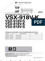 Pioneer - VSX 918v K - 818v K