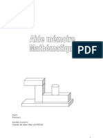 Aide-Mémoire Math