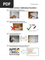 7 Steps Fastener Tightening Procedures