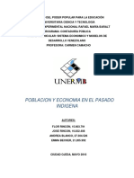 Poblacion y Economia en El Pasado Indigena Venezolano