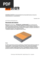 Fichas Tecnica - Mixercoor - Mortero PU - Antiacido y Antibacteria