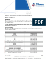 Allison Transmission Service Parts Information Release Notification 815c