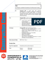 Chemgard FRC: Fiber-Reinforced, Polymer-Modified Cementitious Fire Resistant Coating