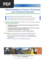 Measurements in Power, Structural, and Technical Systems