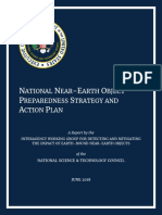 National Near Earth Object Preparedness Strategy and Action Plan