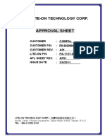 Approval Sheet: Lite-On Technology Corp