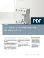 5SV Residual Current Operated Circuit Breakers 6870