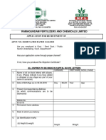 Bio Data Form Officer HR RFCL 062018