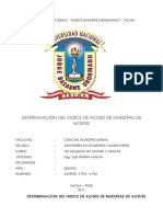 P-4 Determinación de Indice de Acidez