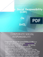 Corporate Social Responsibility (CSR) On Sail