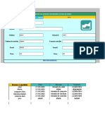 Planilha de Excel para Agenda Telefônica