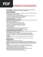 Clasificación Clínica de Patología Pulpar y Periapical