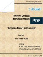 Capitulo V-Geoquimica Ambiental y Modelos Geoambientales