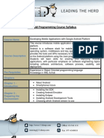 Android Syllabus PDF