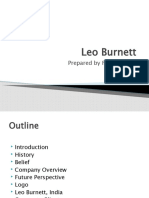 Leo Burnett: Prepared by Firoz Bawani