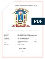 P 4 Determinación de Indice de Acidez