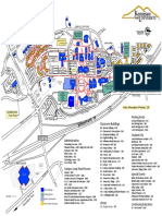 North: Classroom Buildings Student Life Parking Decks