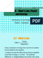 Chapter 4 - Ohm's Law, Power and Energy: Introductory Circuit Analysis Robert L. Boylestad