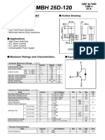 Fuji Discrete Package IGBT: N N Outline Drawing