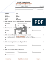 Gajab Exams Sanjal: Exams Papers From Nursery To 10