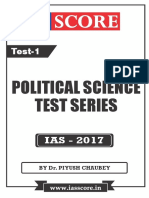 Political Science Test-01