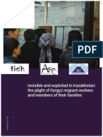 Invisible and Exploited in Kazakhstan: The Plight of Kyrgyz Migrant Workers and Members of Their Families