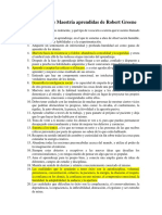 20 Lecciones de Maestría Aprendidas de Robert Greene