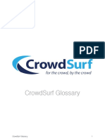 CrowdSurf Glossary