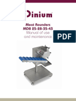 Ipinium Meat Rounders Manual Maintenance PDF