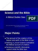 Science and The Bible Blue