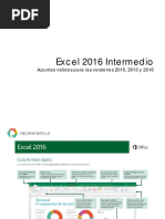 Intermedio Curso Excel