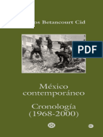 México Contemporaneo. Cronología (1968-2000)