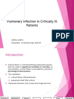 Pneumonia in Critical Patients - KARTIKA