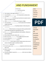 Crime and Punishment Vocabulary 93092