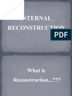 Presentation On Internal Reconstruction