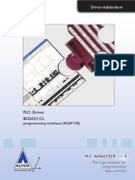 PLC-Driver (V5) Bosch CL - Programming Interface (BUEP19E)