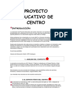 Proyecto Educativo de Centro