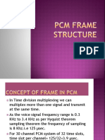 PCM Frame Structure