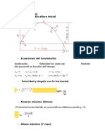 Fórmulas y Cálculos