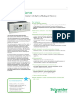 Micom P54X Series: Current Differential Protection With Optional Subcycle Distance