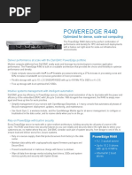 PowerEdge R440 Spec Sheet