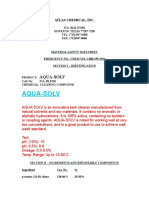 Aqua Solv Msds