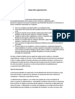 Desarrollo Organizaciona-Caso Práctico